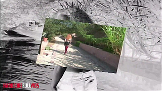 Beautiful Redhead Takes An Outdoor Cock In Her Ass