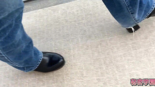 I cum in the rubber bloomer SecretGakuen