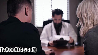 Cuckold Husband Watch His Wife Gets Pussy Creampied