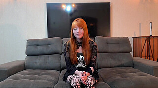 Perfect Redhead Passing the Couch Test - LILLITHX ft. QroZne & ZNE STUDIOS [FREE SCENE]