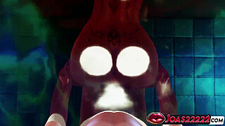 Hot Redhead Girl Broya Pool Hentai - POV Riding Pose Sex with Big Tits, Underwater Doggystyle Sex Featuring Close-Up Pussy Views, Intense Prone Bone Sex Ending with Massive Cumshot