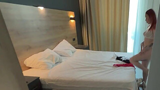 Step Mom - Tori Mur - Shares Bed with Stepson in Hotel - Things Get Wild! FULL