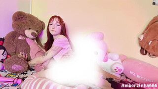 SEX MACHINE with Cute Goth Redhead Brazilian PAWG [FREE SCENE]