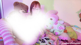 SEX MACHINE with Cute Goth Redhead Brazilian PAWG [FREE SCENE]