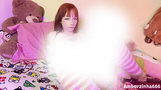 SEX MACHINE with Cute Goth Redhead Brazilian PAWG [FREE SCENE]