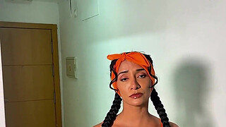 My maid didn't clean the house properly, so I made her gag on my dick... COMPLETE ON SHEER/RED