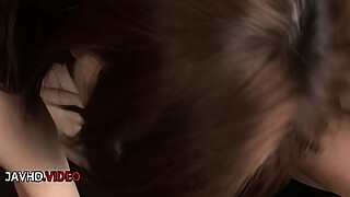 Konatsu Aozonas intense JAV threesome ends in messy creampie fun