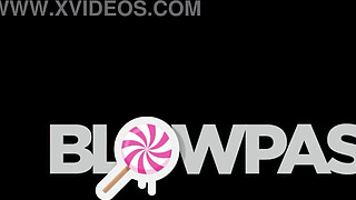 ONLY TEEN BLOWJOBS - Emma Rosie Sloppy Blowjob on Massive Big Dick