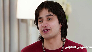 Accidental Erection Leads to Family Connection (Anal) - Elias Cash, Aderes Quin