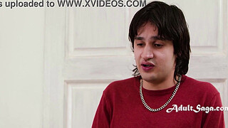 Accidental Erection Leads to Family Connection (Anal) - Elias Cash, Aderes Quin