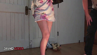 Lingerie clad MILF Satomi Usui enjoys Toys while fucked hard JAV style for intense pleasure MILF