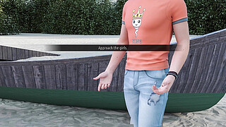 Breeze Of Passion #03 - Busty Rich Chick Gets Cum All Over Her Pretty Face