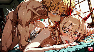 Chainsaw Man Hentai - Denji x Power Pic Collection - Japanese Asian Manga Anime Game Porn Video