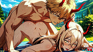 Chainsaw Man Hentai - Denji x Power Pic Collection - Japanese Asian Manga Anime Game Porn Video