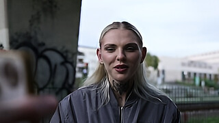 GERMAN SCOUT - Blonde Fitness Model Teen Lexi Star Pick Up for Premier Porn Casting Fuck