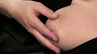 During a church event the milfs with big boobs wear stockings and seduce a man into a foursome