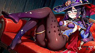 Genshin Impact Hentai -Mona Pic Collection - Japanese Asian Manga Anime Game Porn 3D