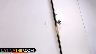 Meeting with slut ended up with anal so hot Latina enjoyed rough anal sex