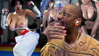 Big Breast Japanese Babes Stripping Down And Showing Their Fat Milky Sweaty Tits As They Train, AI Generated