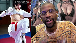 Big Breast Japanese Babes Stripping Down And Showing Their Fat Milky Sweaty Tits As They Train, AI Generated