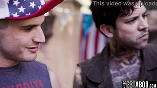 Virgin innocent teen gangbanged by step uncle and his step sons