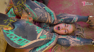 Sexy ALT Dreadhead Ass Ride