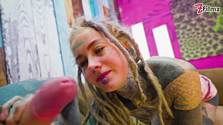 Sexy ALT Dreadhead Ass Ride