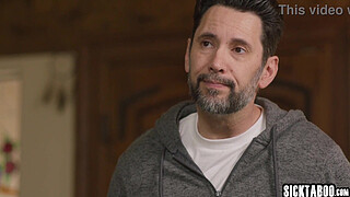 Big ass stepdaughter Aria Sloane wants a new pet so she have to earn it