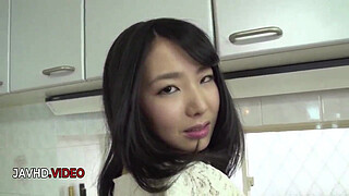 Fingering sexy Asian babe Ayumu Ishihara Amateur enjoys intense fuck session POV