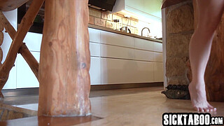 Horny big ass MILF sucks dick before anal sex with big dick black boyfriend