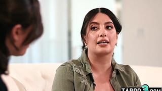 Chubby Arab cougar eating her captains juicy pussy