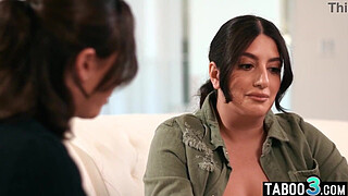 Chubby Arab cougar eating her captains juicy pussy