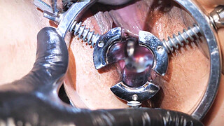 Fisting, medioeval Speculum and Orgasm for Lady Soniac wild milf