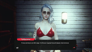 A priest punishes a young nun for her sins. Hentai Game 3D Animation