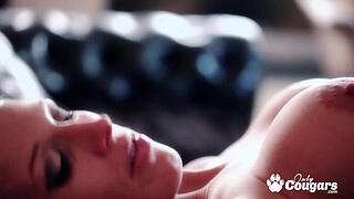 MILF Rebecca More Has Her Big Titties & Tight Pussy Fucked Real Good