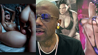 Big Breast Thicc Ass Transgender Cock 2B Fucking 9S In Her Tight Ass Hole Until She Creampies, Transgender And Chill, AI Generated