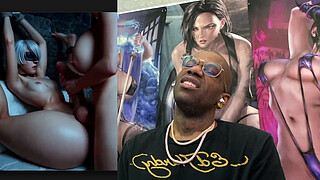 Big Breast Thicc Ass Transgender Cock 2B Fucking 9S In Her Tight Ass Hole Until She Creampies, Transgender And Chill, AI Generated