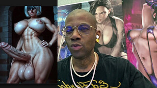 Big Breast Thicc Ass Transgender Cock 2B Fucking 9S In Her Tight Ass Hole Until She Creampies, Transgender And Chill, AI Generated