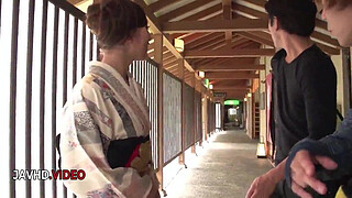 Wild Asian Temptress Aoi Mizunos Outdoors Blowjob Adventure Delights Fans