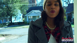 Skylar Slim Brunette Amateur Messy Throat Worship Deep Thrust Heat!