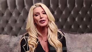 Brittany Andrews Cozy Lingerie Masturbation Sensual Relaxation!