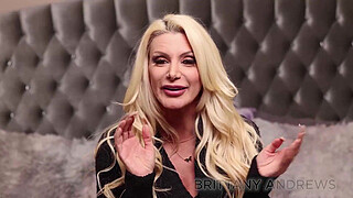 Brittany Andrews Cozy Lingerie Masturbation Sensual Relaxation!