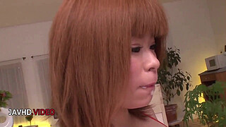 Steamy Japanese Beauty Junna Hara Gives A Hot Blowjob In Threesome Action