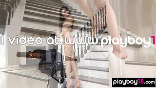 Passionate naked asian teen Victoria Antoinette makes her debut on Playboy