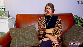 Yoga Debut! Flexible Brunette Raelyn Sloppy Deepthroat Hard Pounding!