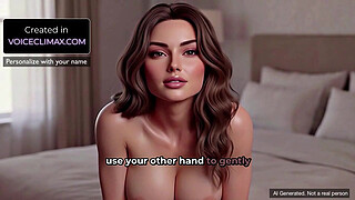 Hot Hotel Maid finds you jerking off and she wants to finish the job - AI Generated POV JOI