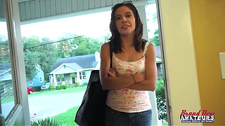 Coeds Meredith Jamie Litton Brunette Sloppy Deepthroat Hard Pounding!