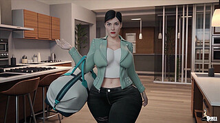 BBC Ceo Fucks His PAWG Lesbian Employee Day and Night