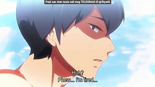 Taku public fucks his hentai milf stepsister in ocean tube