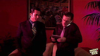 Big tits naughty girl gets her tight asshole fingered and fucked by a massive cock.